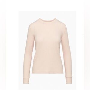 Ryder Waffle Longsleeve | Aritzia | Oracle Pink |SM.